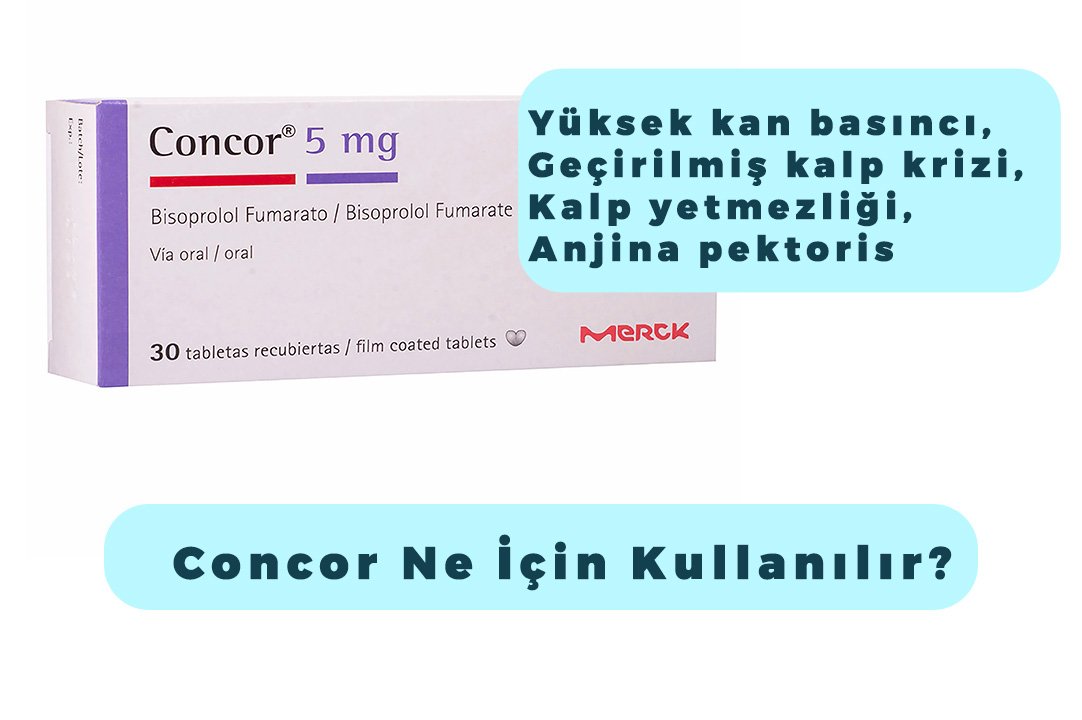 Concor 5 mg Nedir? Ne İçin Kullanılır?