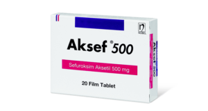 Aksef 500 mg 10 Film Tablet