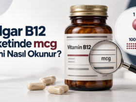 Solgar B12 Etiketinde mcg Birimi Nasıl Okunur?